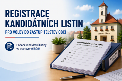 Volby - registrace kandidátních listin