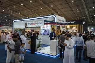 esk pavilon na veletrhu Riyadh Travel Fair 2022