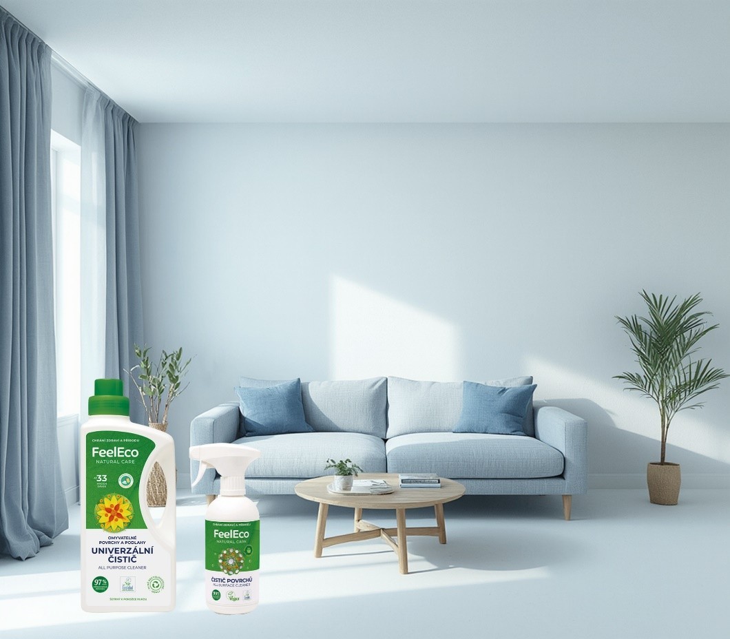 ilustrační úklid domácnosti