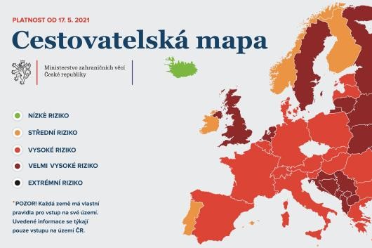 PEHLEDN: Pravidla cestovn platn od 17. kvtna 2021