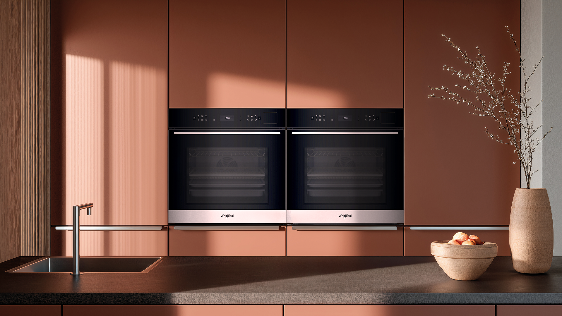 Kuchyně cihlová mat ilustrační foto