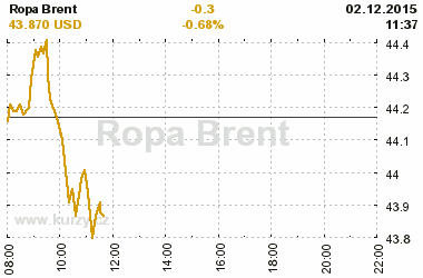 Online graf kurzu USD/EUR