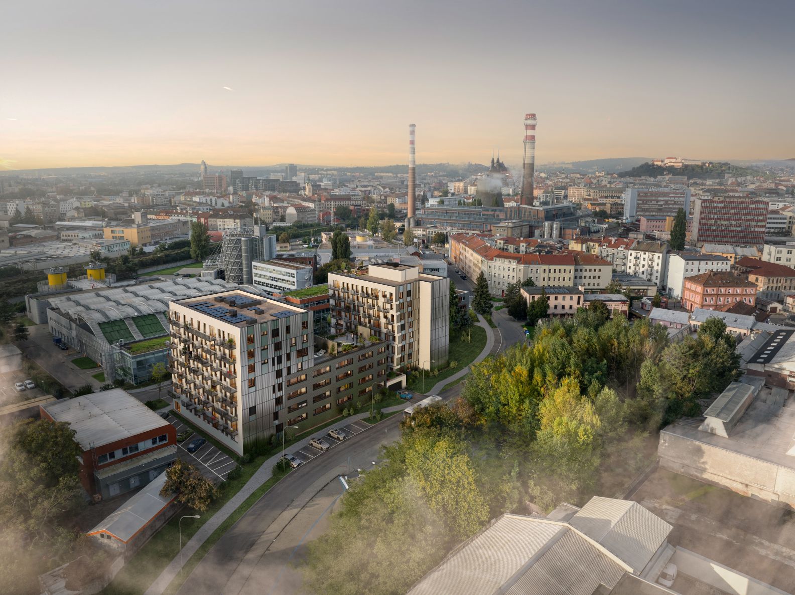 Brno Jedna exteriér