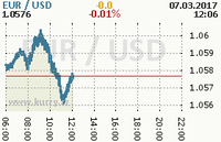 Online graf kurzu usd/eur