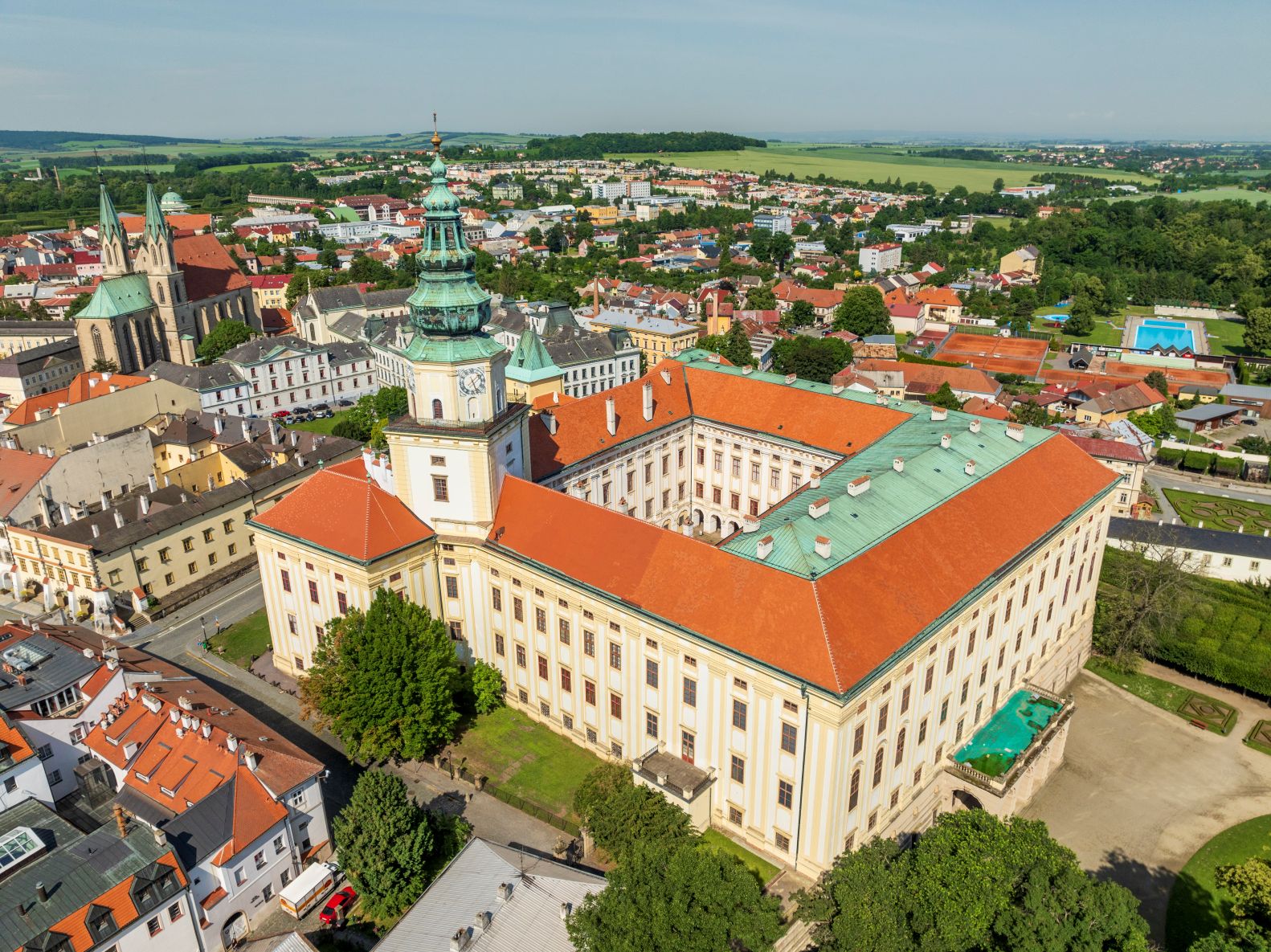 zámek Kroměříž památka UNESCO