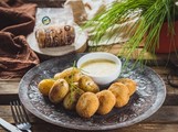 Recept na smažené tvarůžky s pažitkou a domácí tatarkou